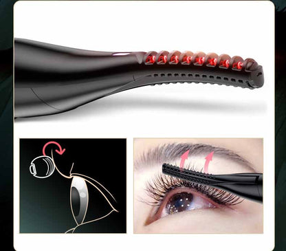 Clip-Type Heated Eyelash Curler