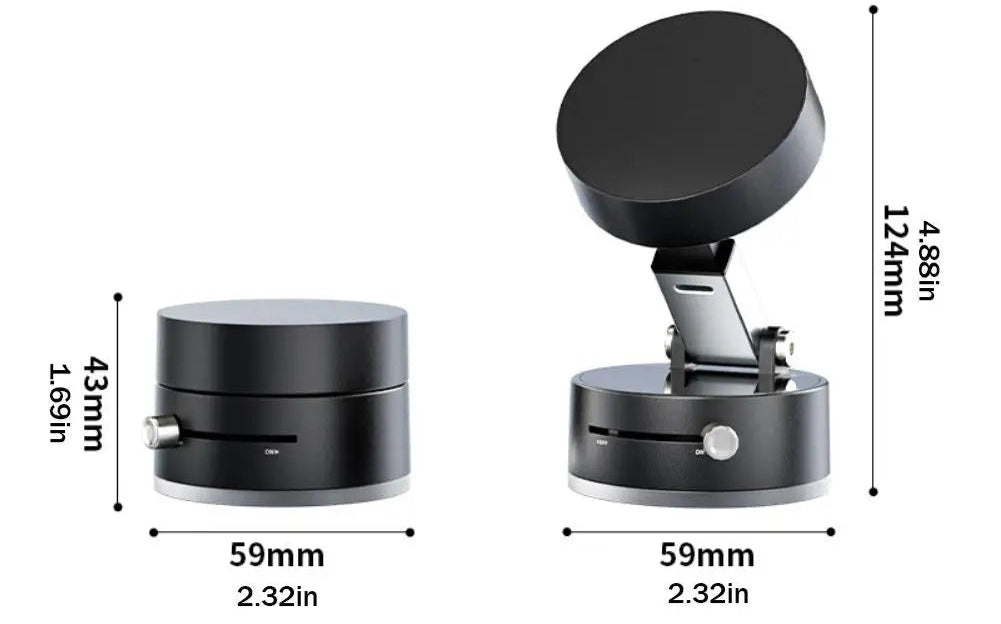 2025 New Vacuum Suction Magnetic Phone Holder – The Ultimate Hands-Free Solution!